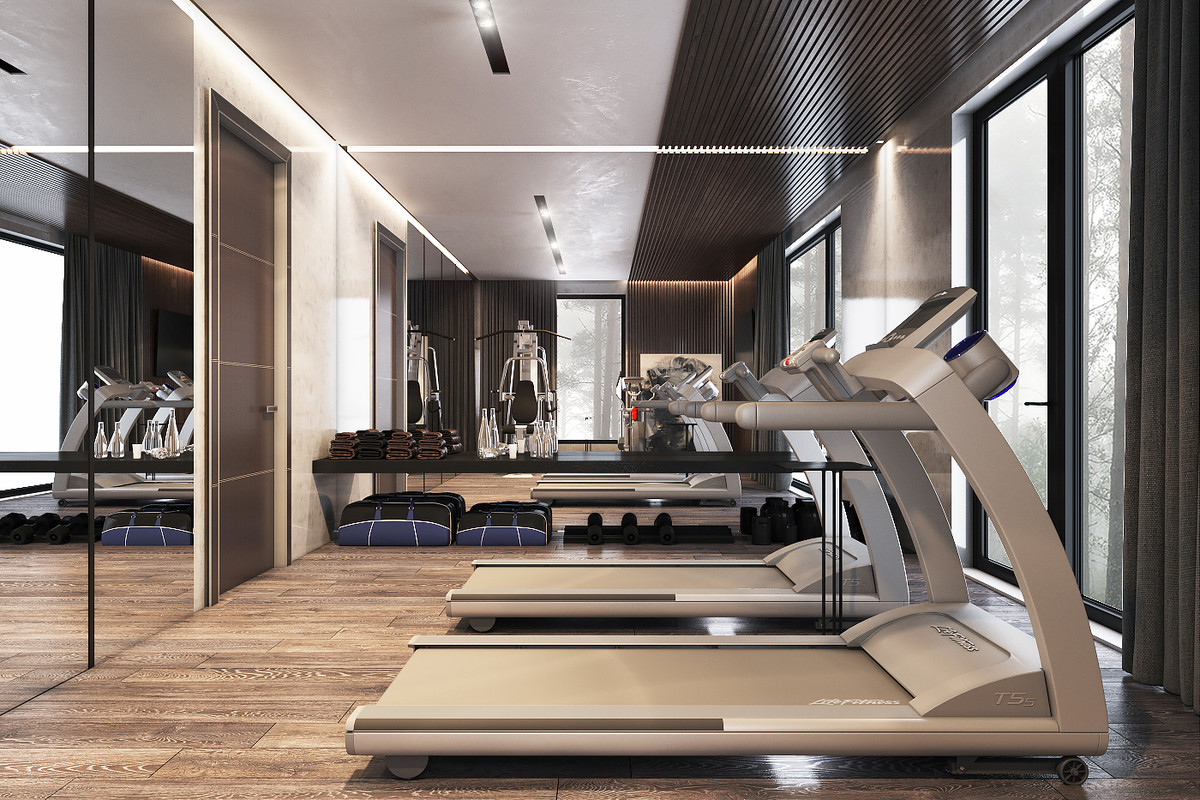 Интерьер загородного  дома