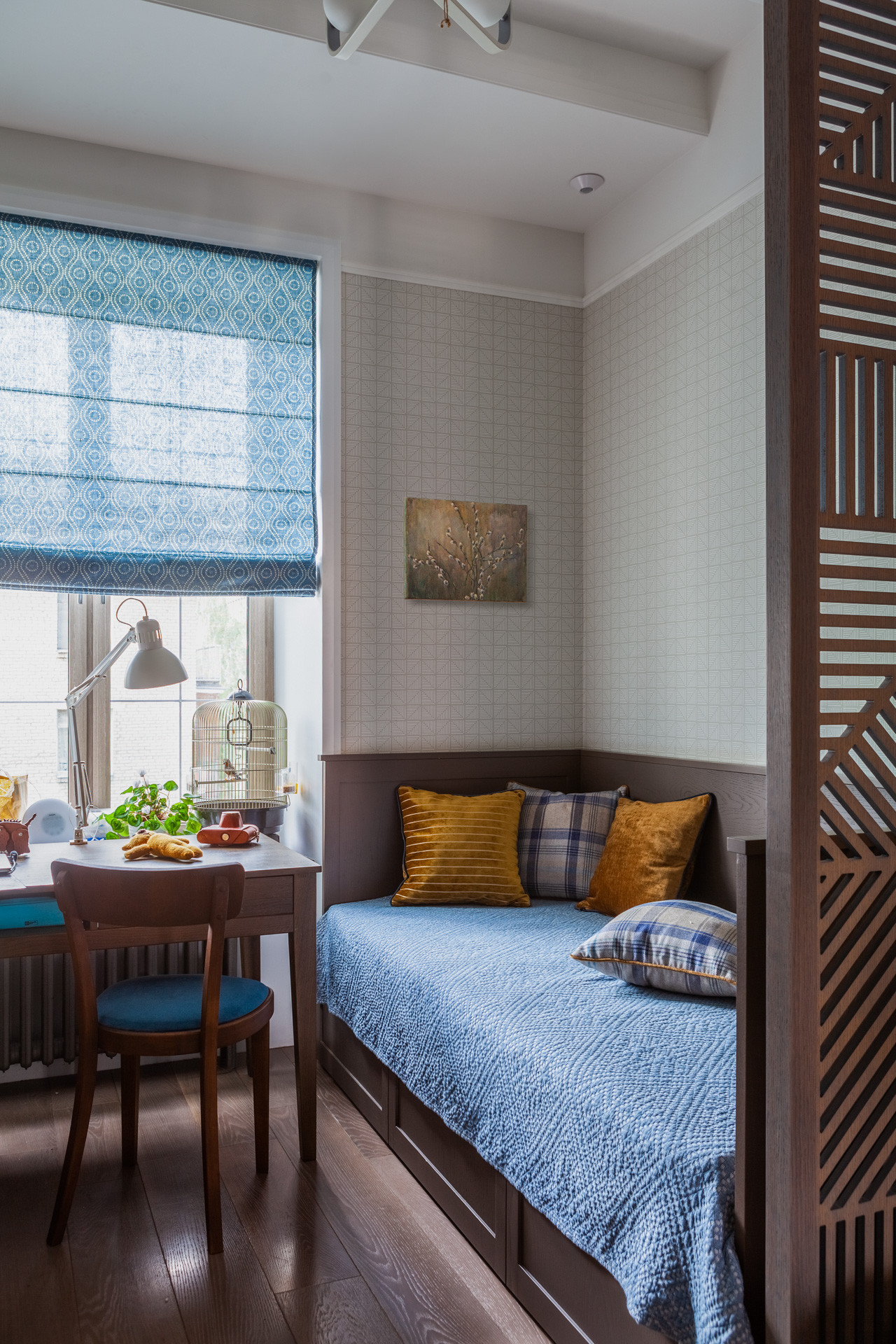 Houzz тур: Квартира в синих тонах в центре Москвы