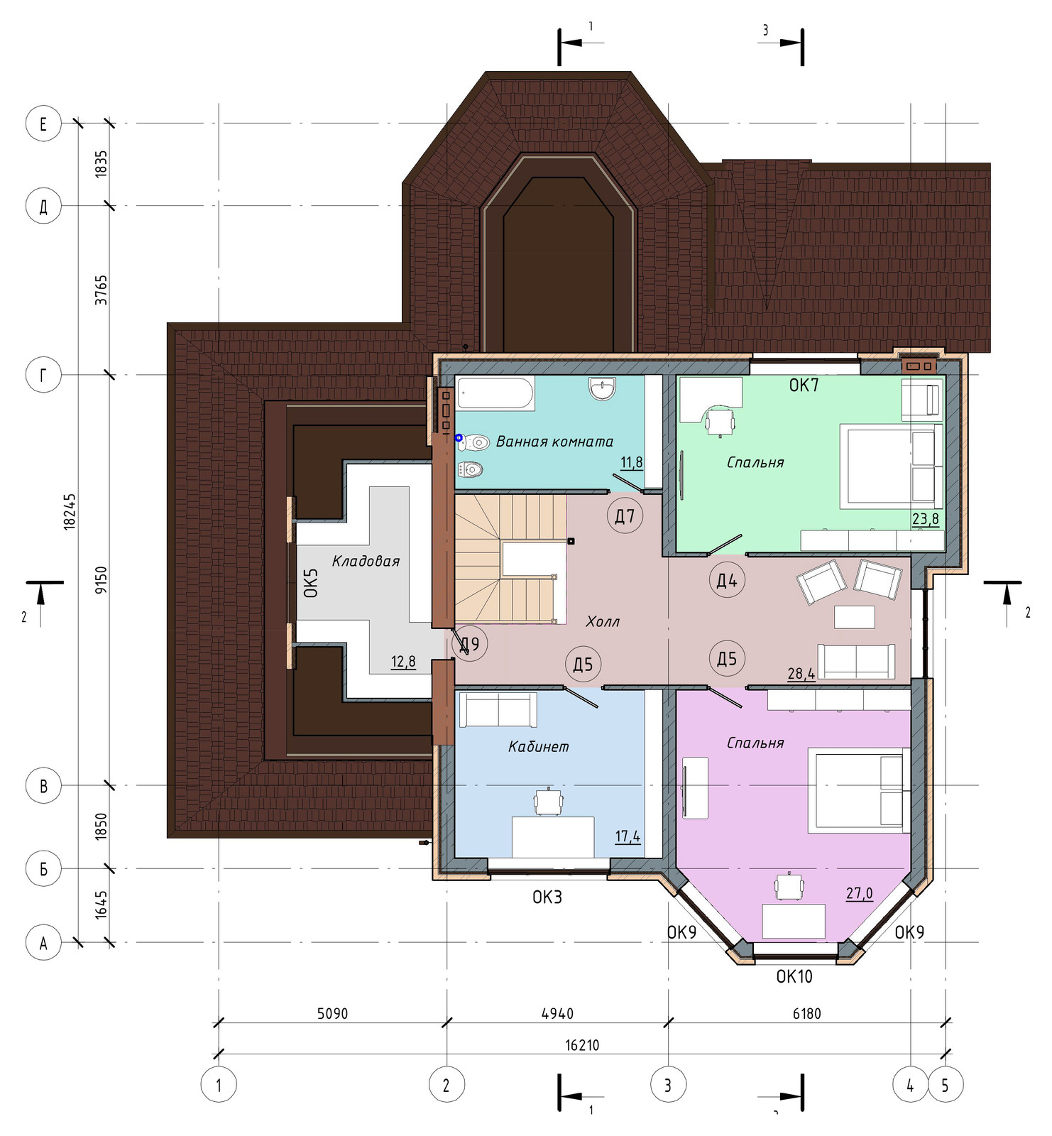 Коттедж для молодой семьи