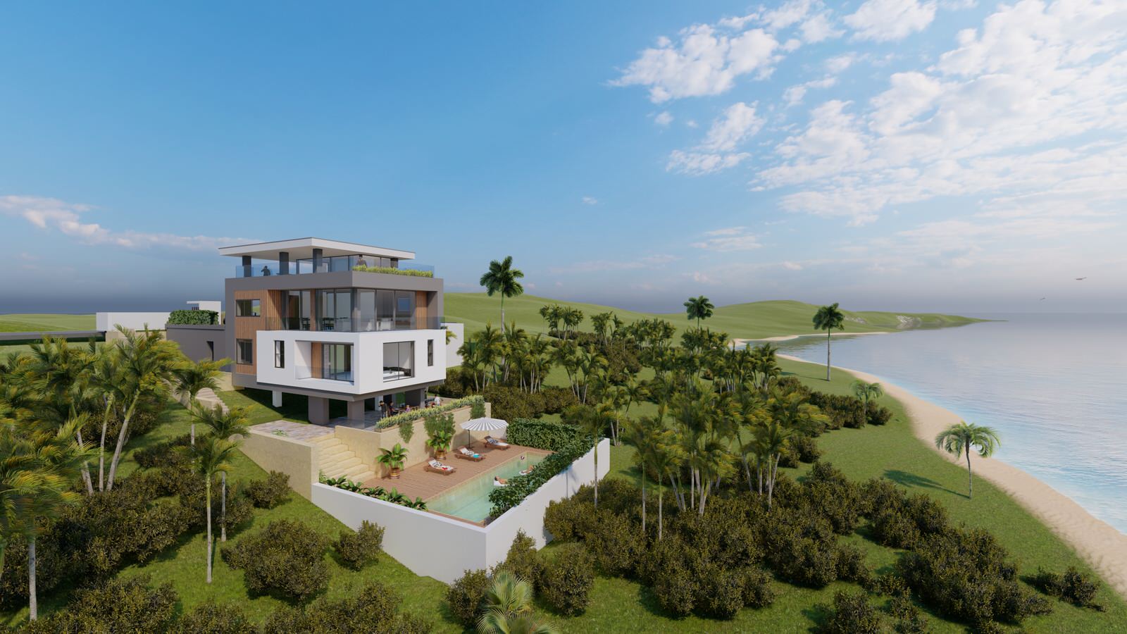 Проект виллы в Новороссийске.