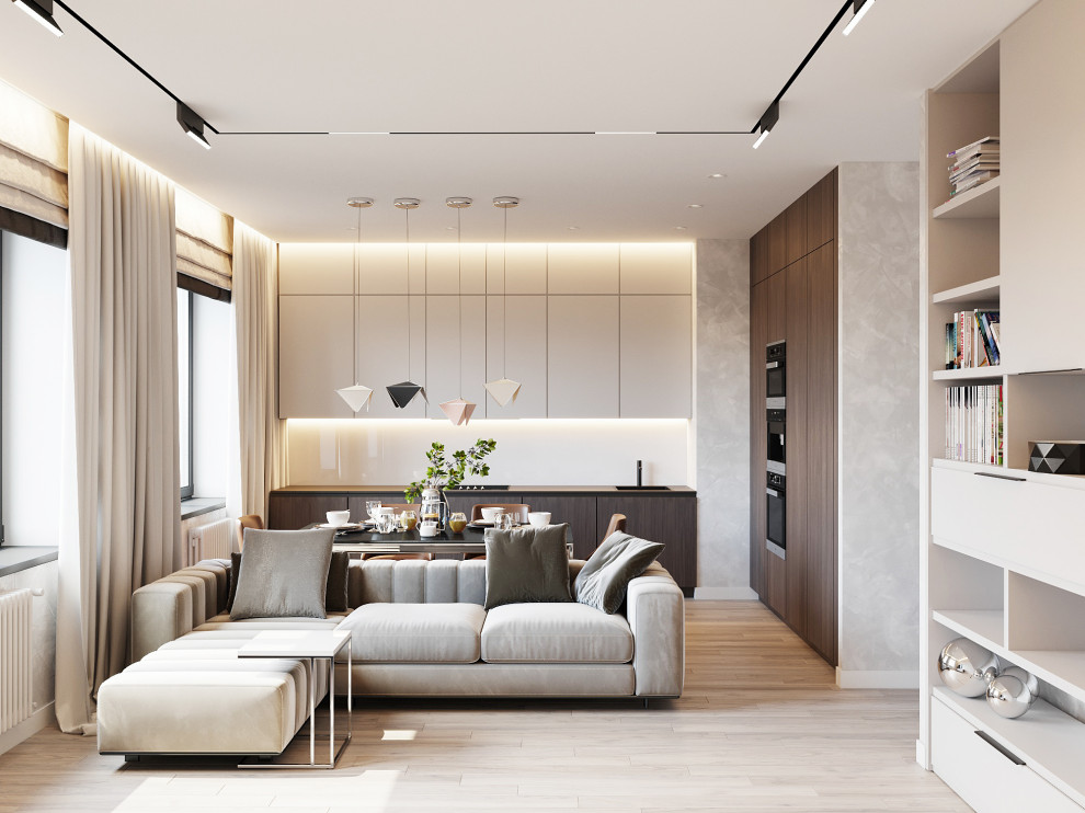 Квартира в современном стиле 87 м2