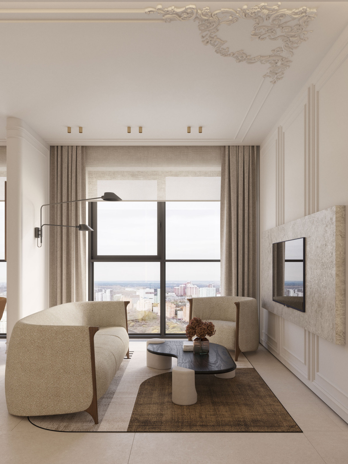 Обложка проекта: Дизайн-проект квартиры 65м², ЖК Sydney City