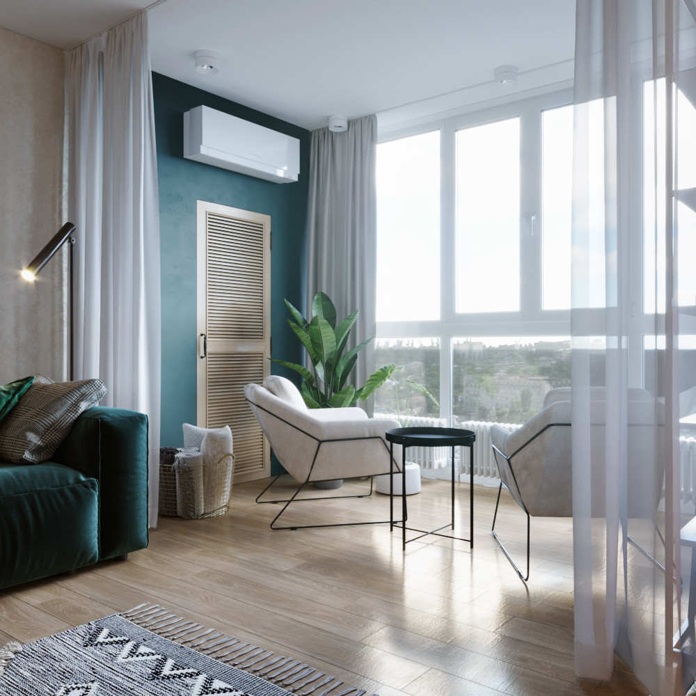 Лофт под радугой