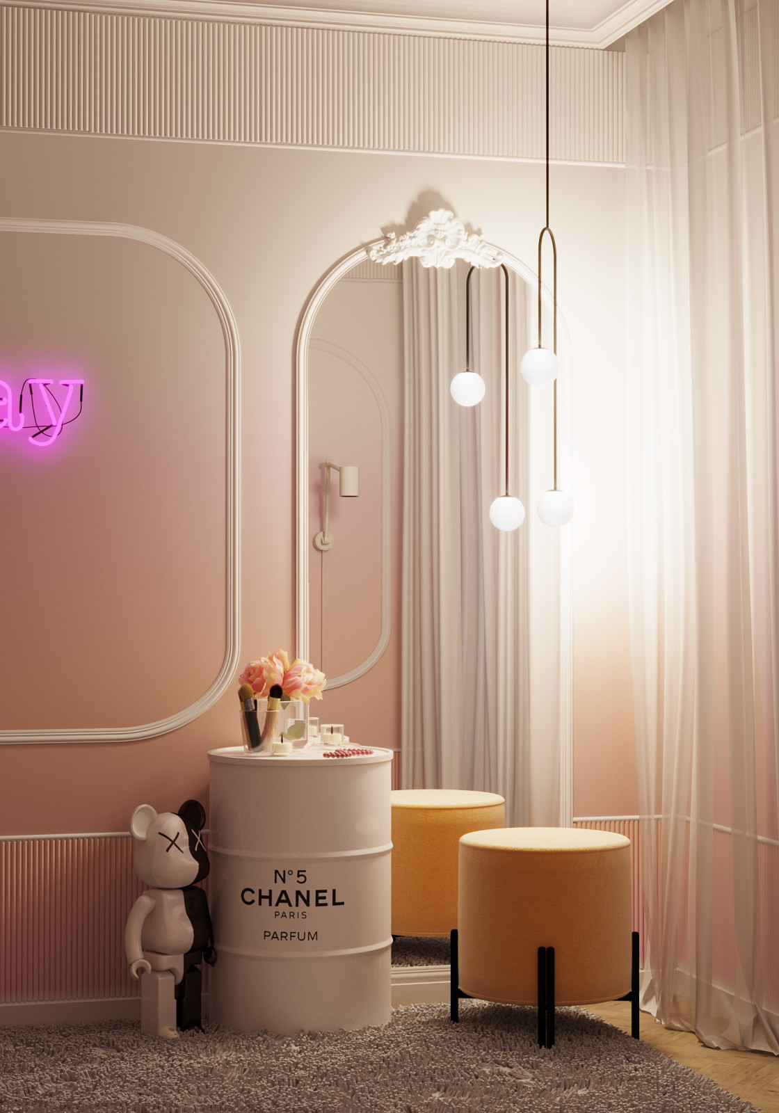 Спальня юной мадмуазель