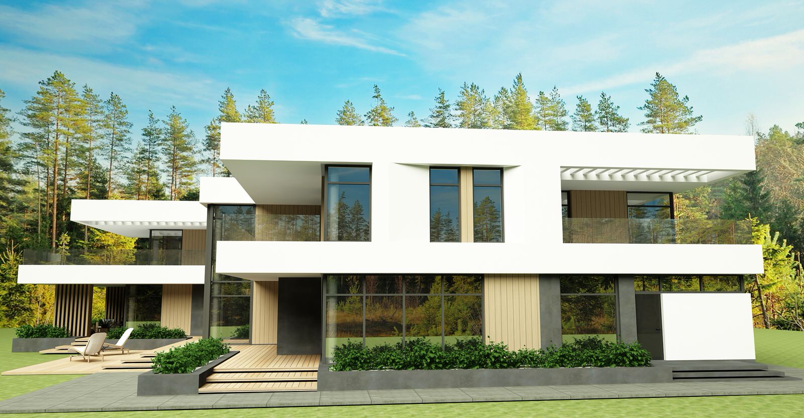 Проект индивидуального жилого дома. КП Руза Фэмили Парк