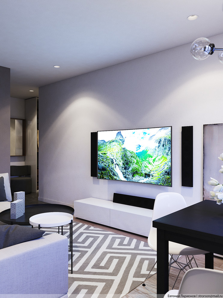 Интерьер квартиры площадью 66 кв. м. в г. Калининград