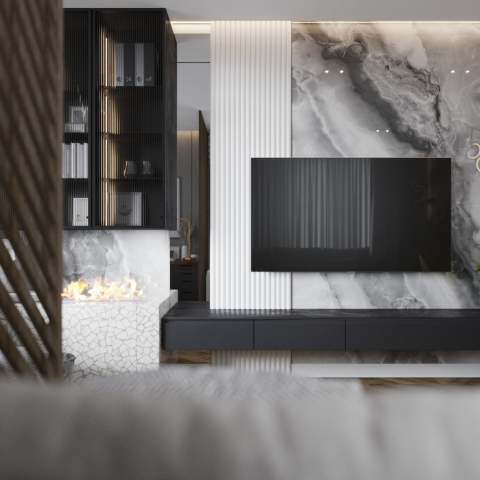 Кухня-гостиная 25 кв.м