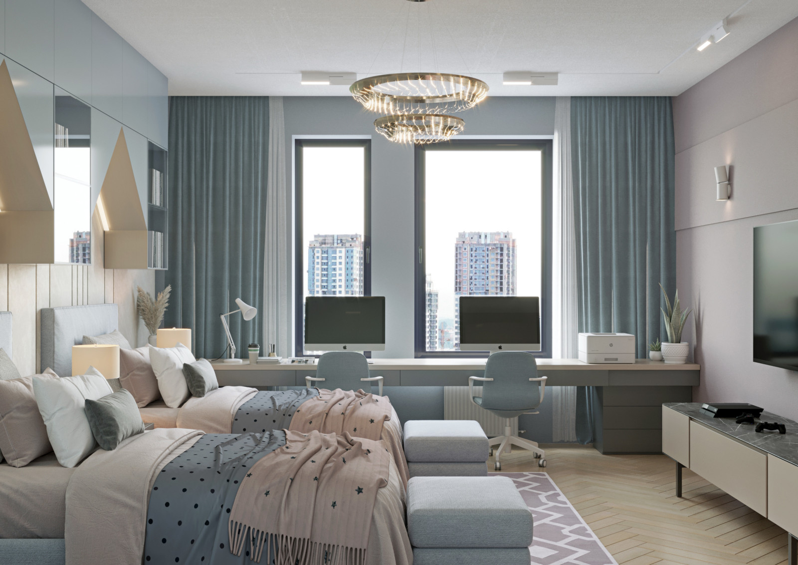 Уютная квартира для большой семьи  ЖК А-101