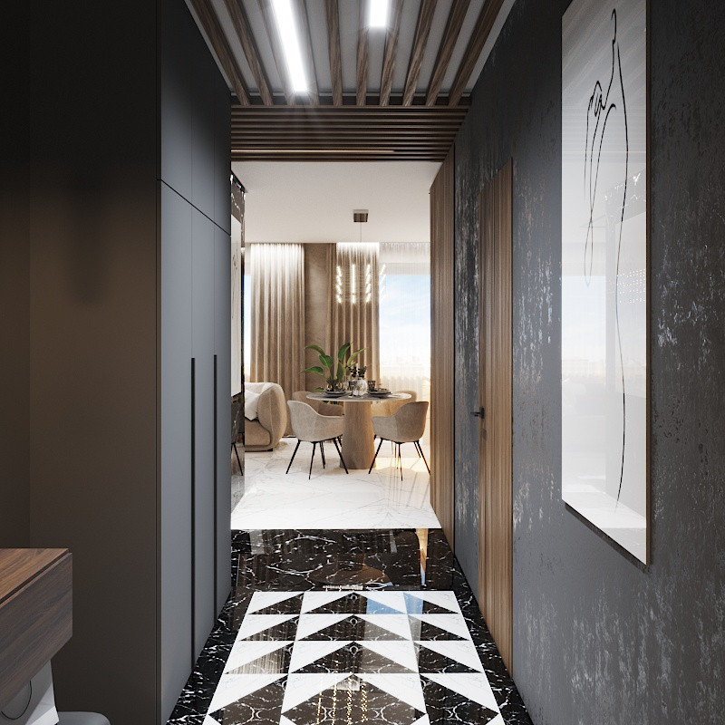 Дизайн квартиры 80 кв.м.