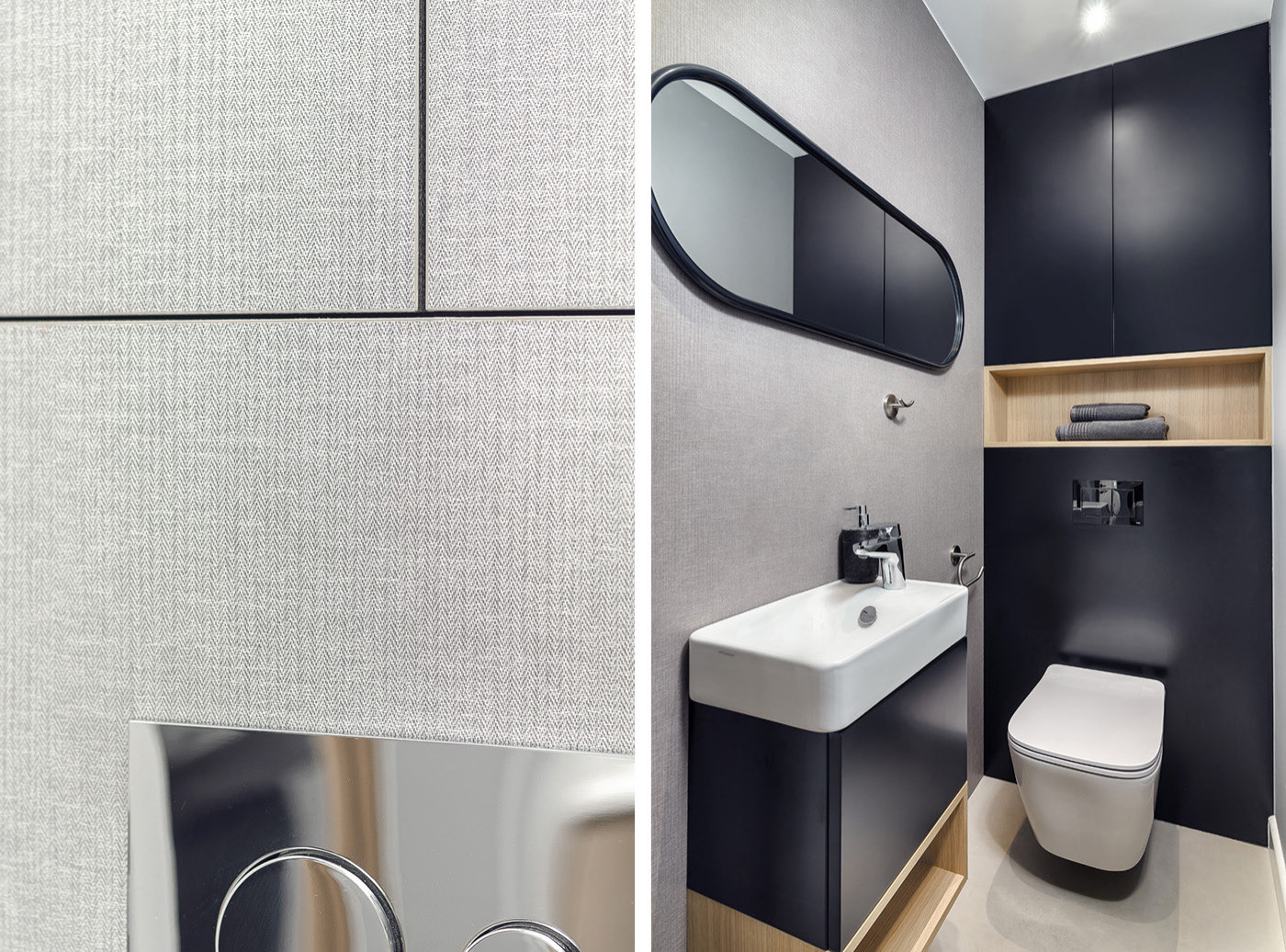 Двухкомнатная студия в современном стиле