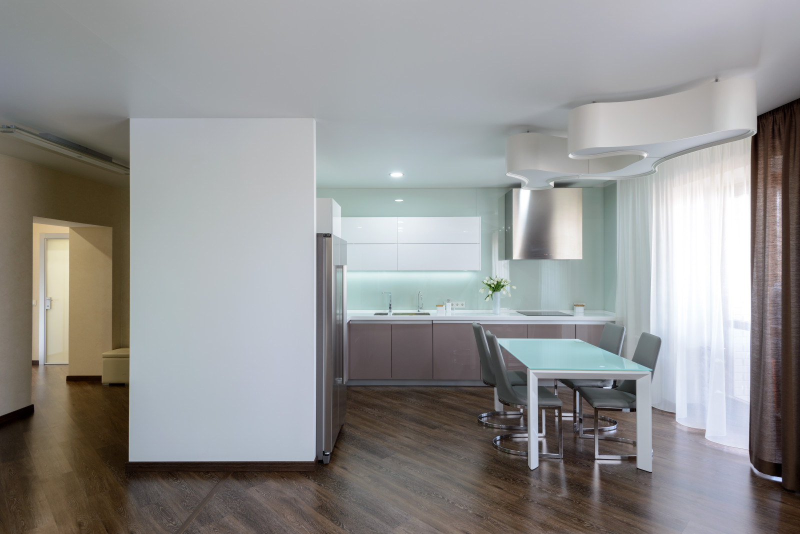 apartment with aquarium