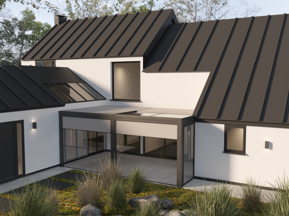 Двухэтажный дом для дождливой Ирландии