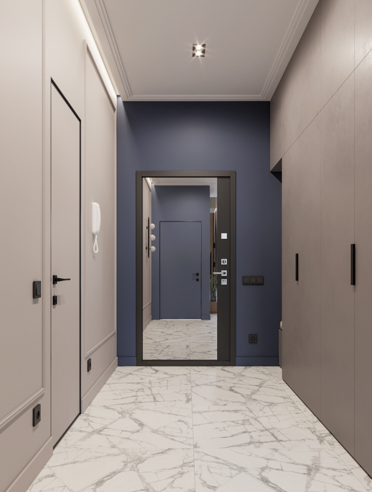 Москва, ЖК "PLAY". Евродвушка 46 кв.м.