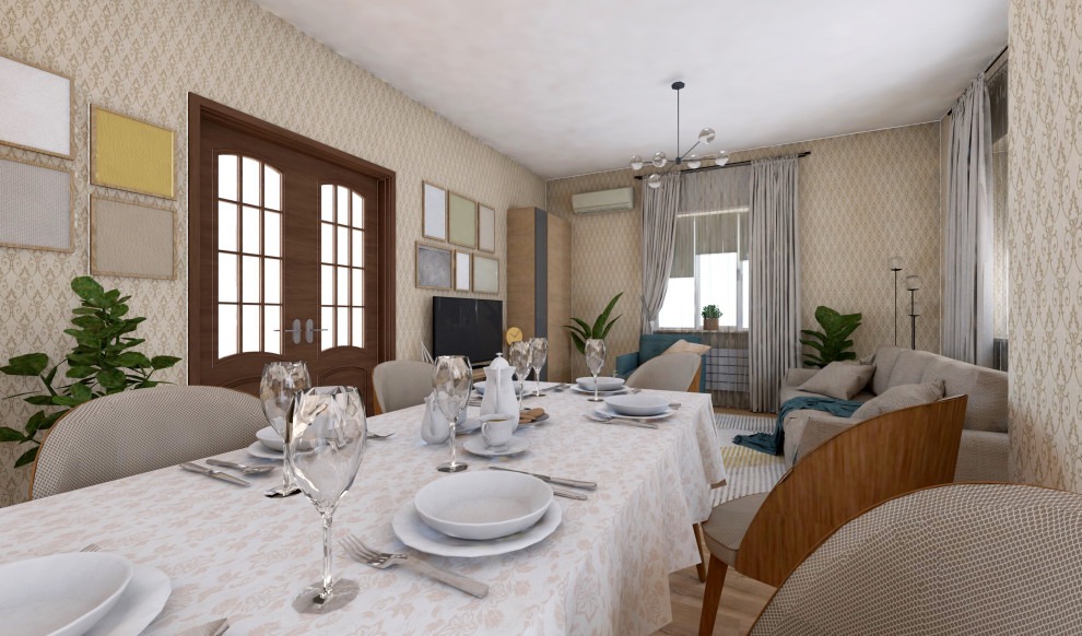 Обложка проекта: Частный дом. Гостиная  г. Краснодар