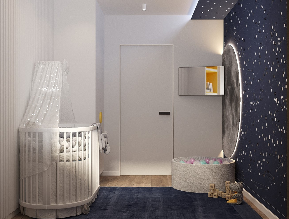 Лаконичный минимализм для молодой семьи