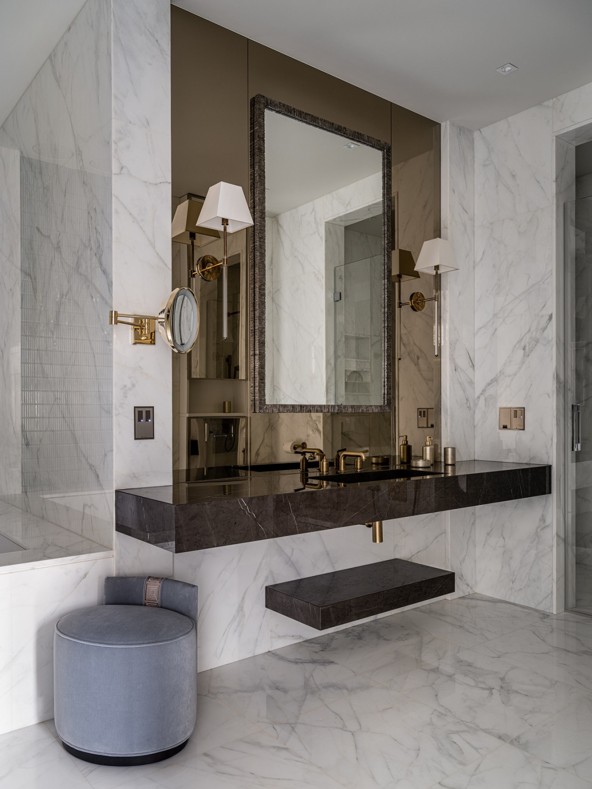 Квартира в стилистике брутализма