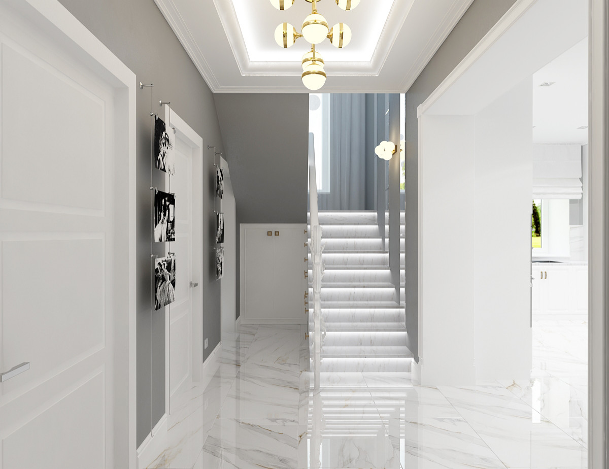 Дизайн-проект коттеджа г.Тюмень