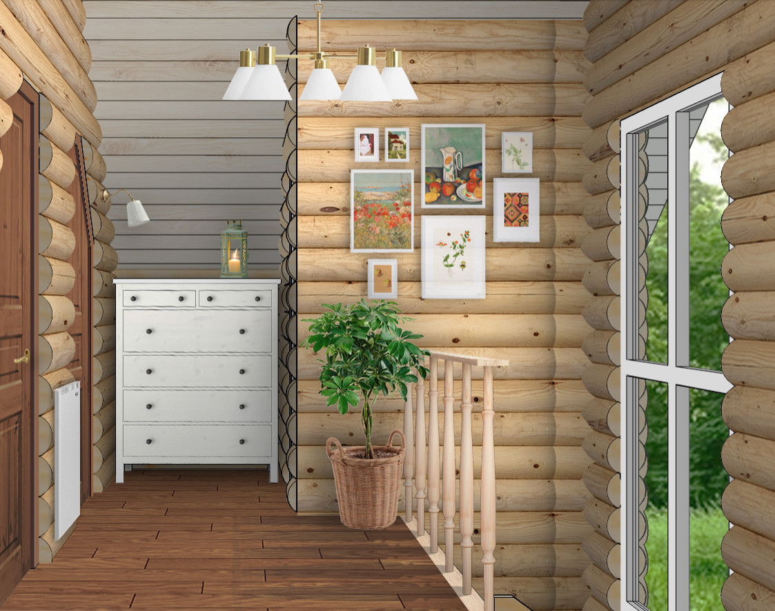 Дача в русском стиле