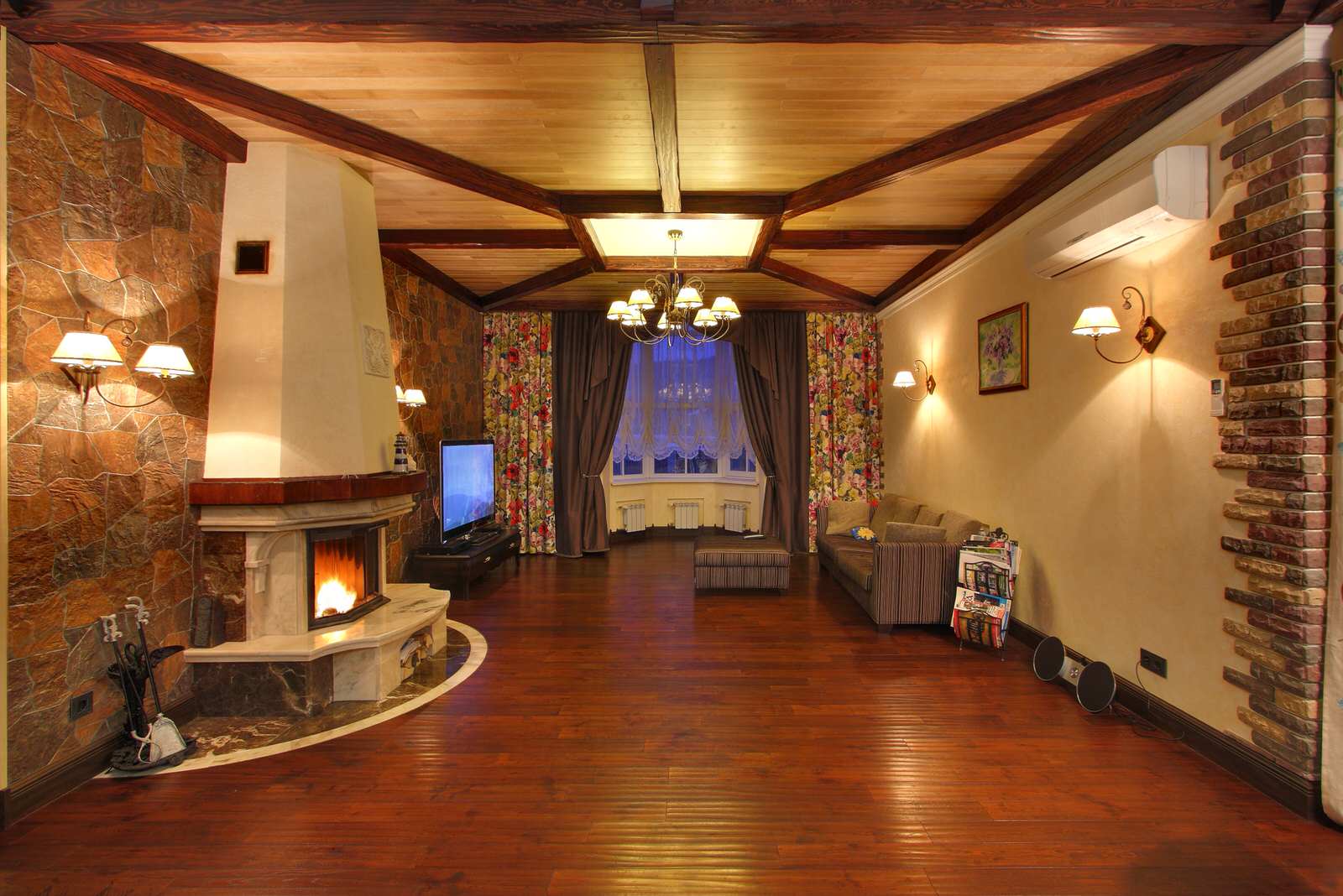 Загородный дом (гостиная)