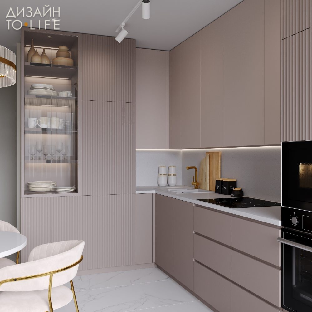 Двухкомнатная квартира в ЖК «Цивилизация» (дизайн)