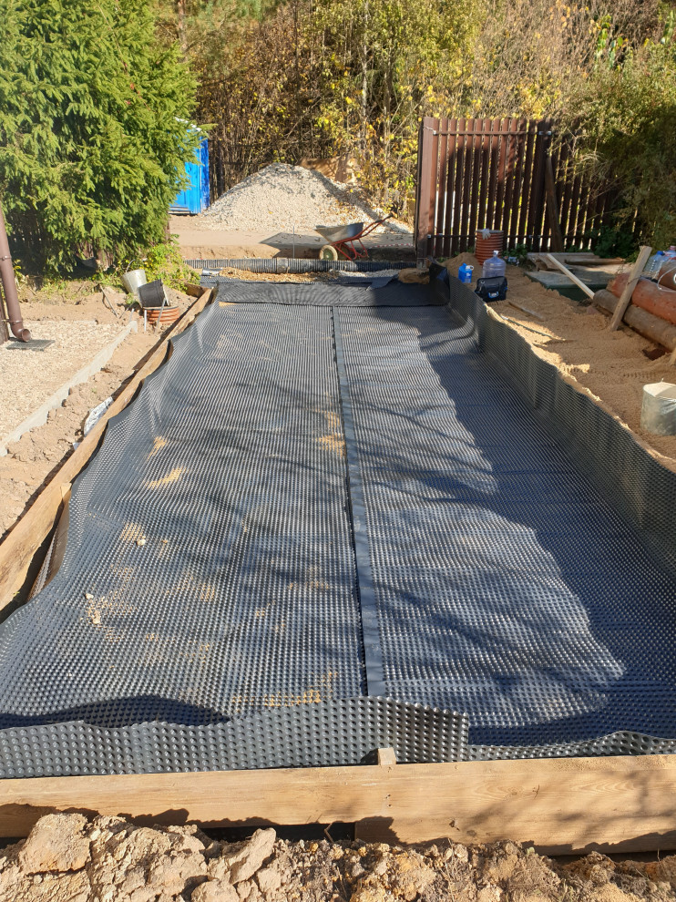 Обложка проекта: Подъездная площадка для авто. и площадка под будущее ограждение ,лестницы