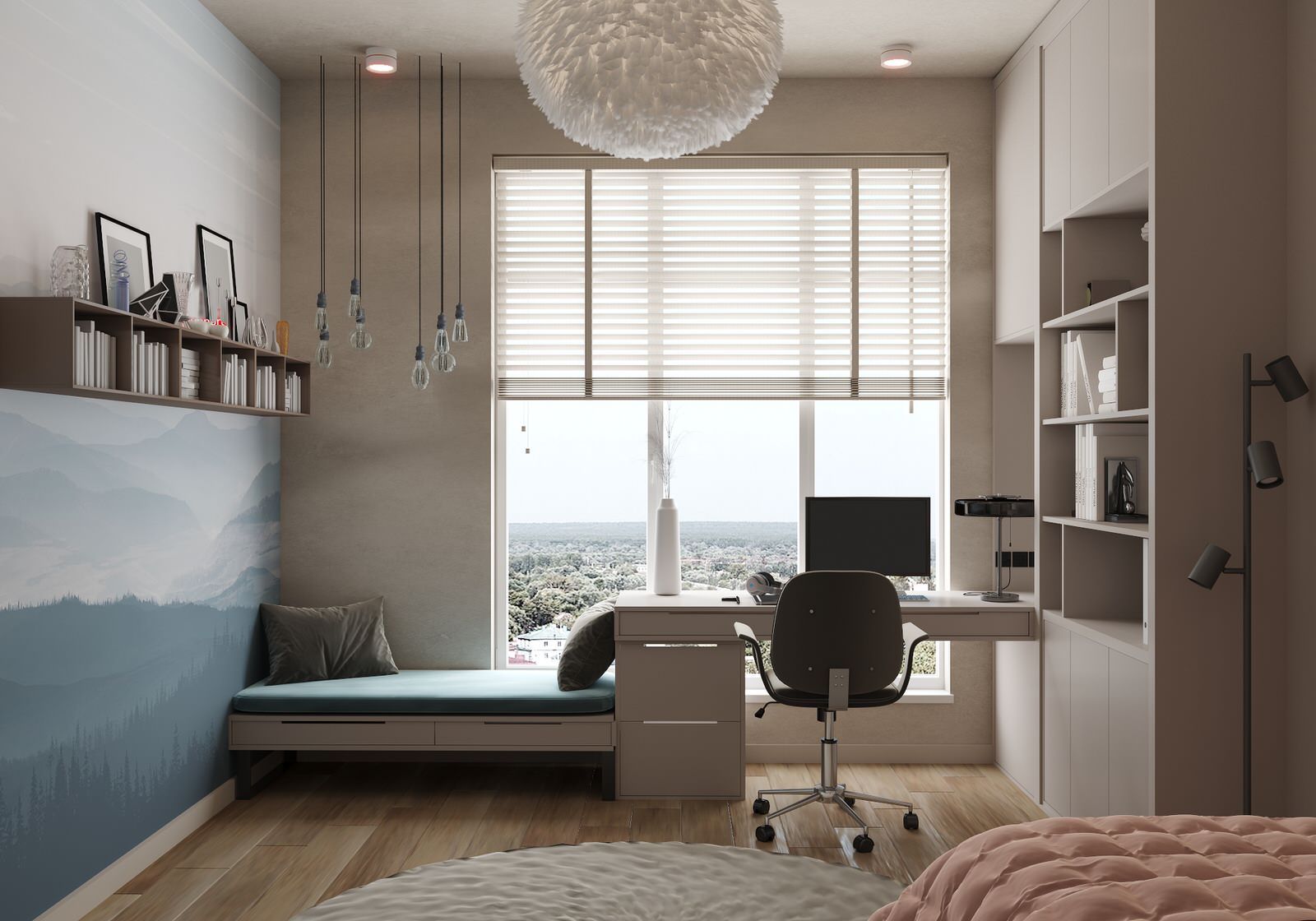 Двухуровневая квартира в Курске