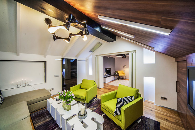 Скандинавская мансарда