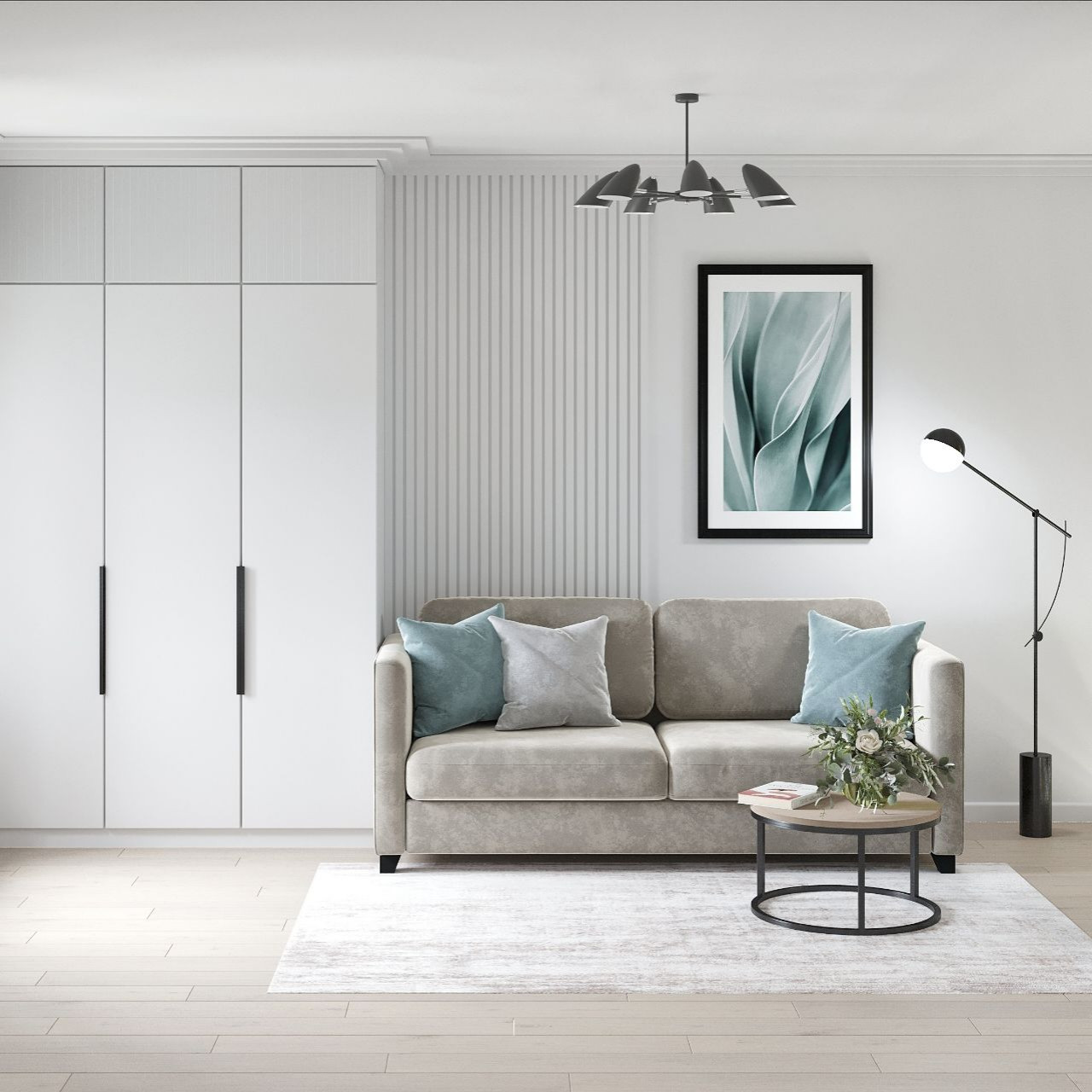 Дизайн-проект однокомнатной квартиры 40 кв.м