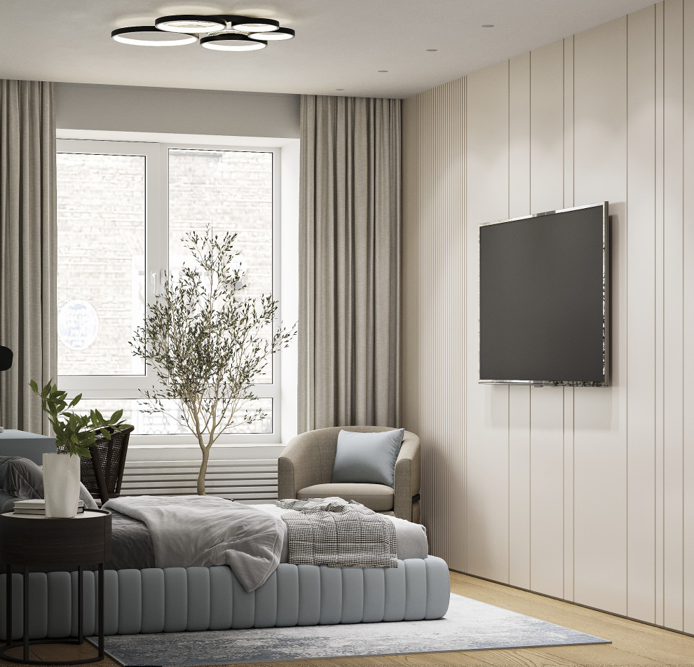 Проект 3-х комнатной квартиры NUMBER 1.1.1