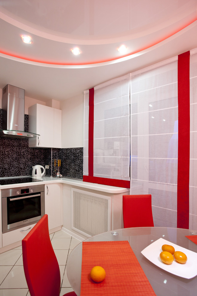 Смелый дизайн квартиры в стиле Модерн