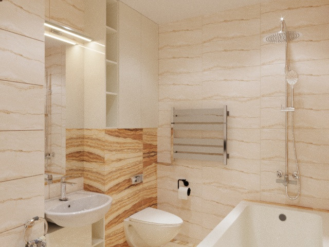 Проект квартиры в современной классики