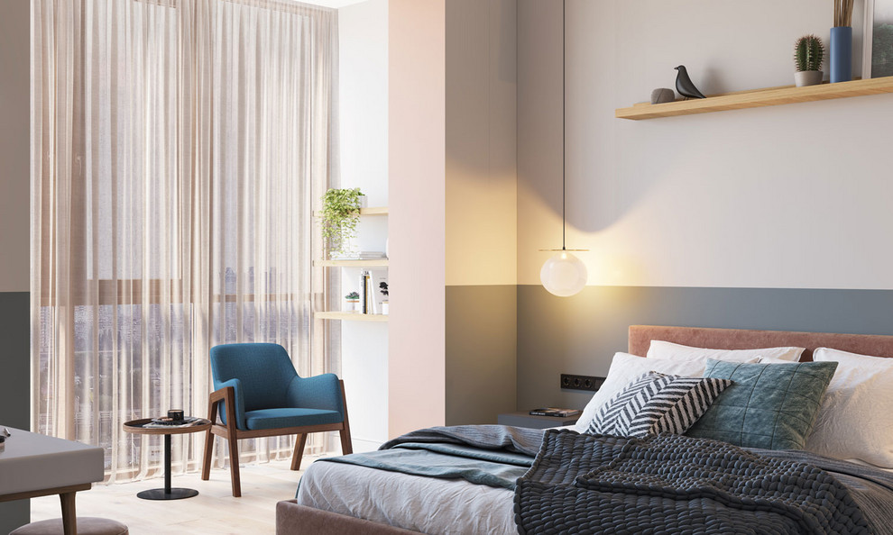 Трехкомнатная квартира ЖК "Виноградный"