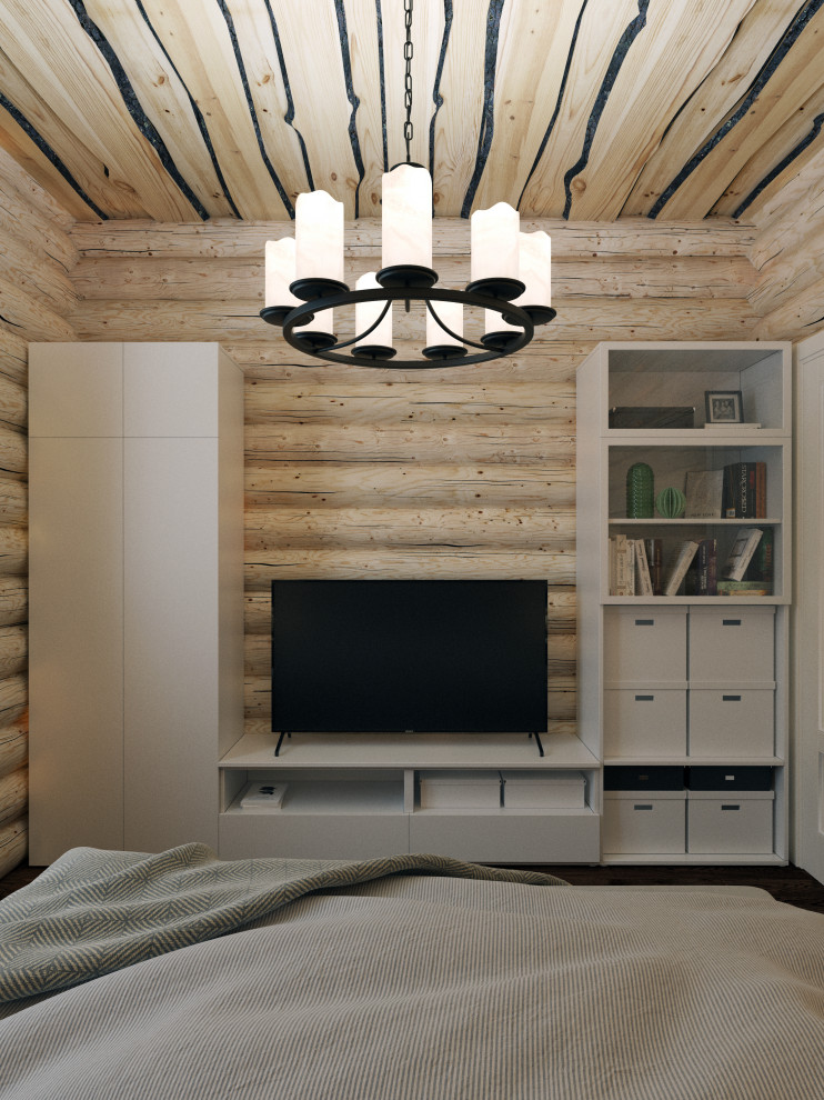 Дизайн-проект срубового дома на берегу реки Вуокса, Ленинградская область.