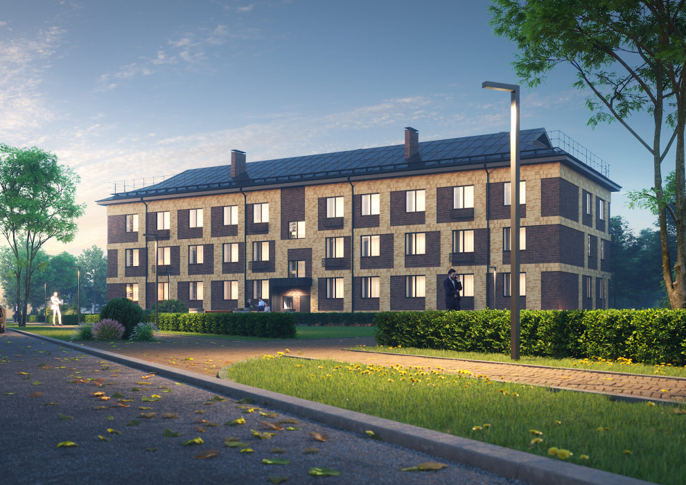 Проект многоквартирного жилого дома в посёлке Прохоровка