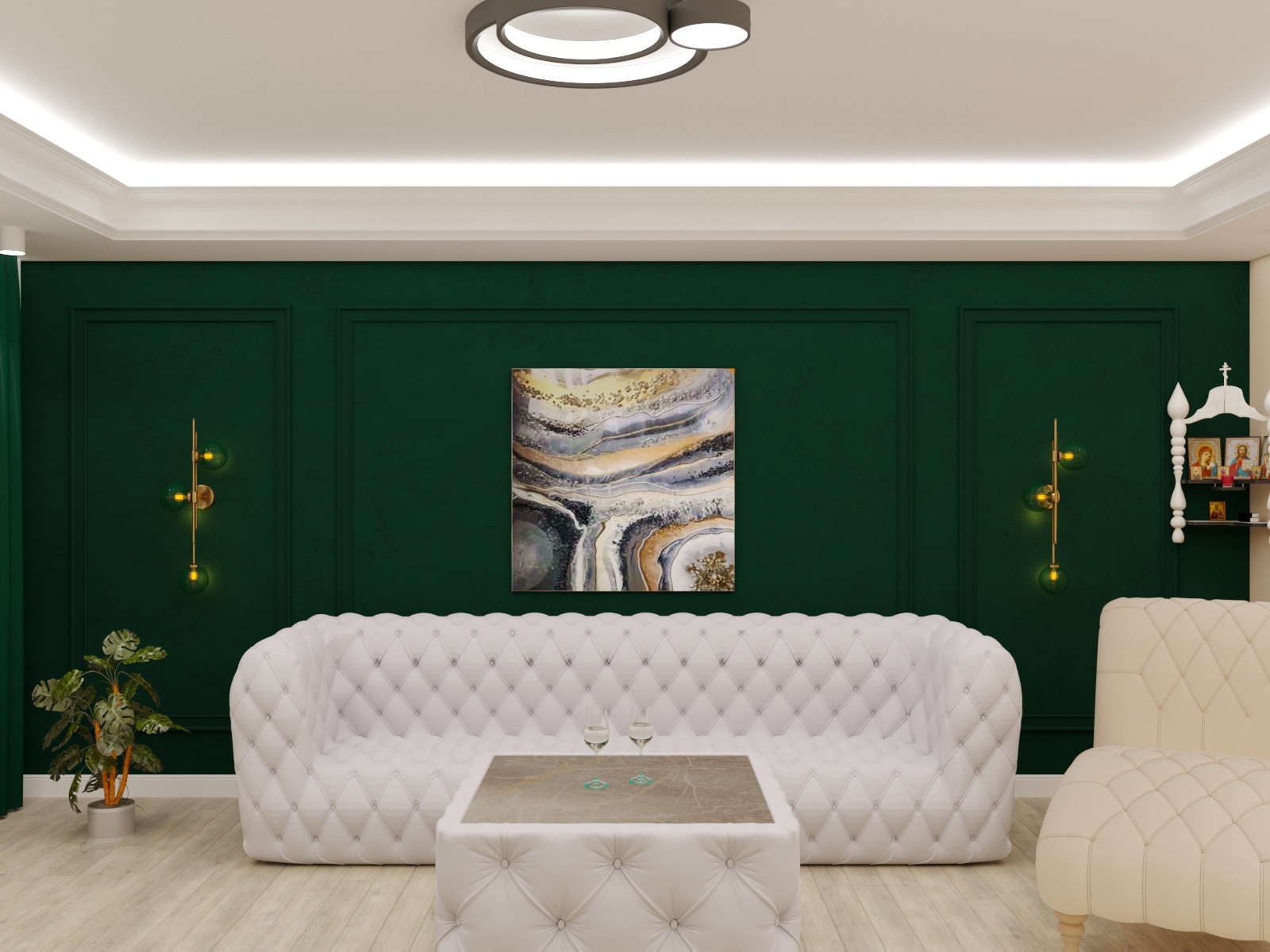 Квартира современная классика