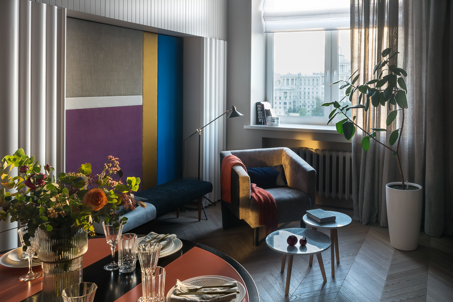 Проект недели: Спальня и... столовая — в комнате 20 кв.м