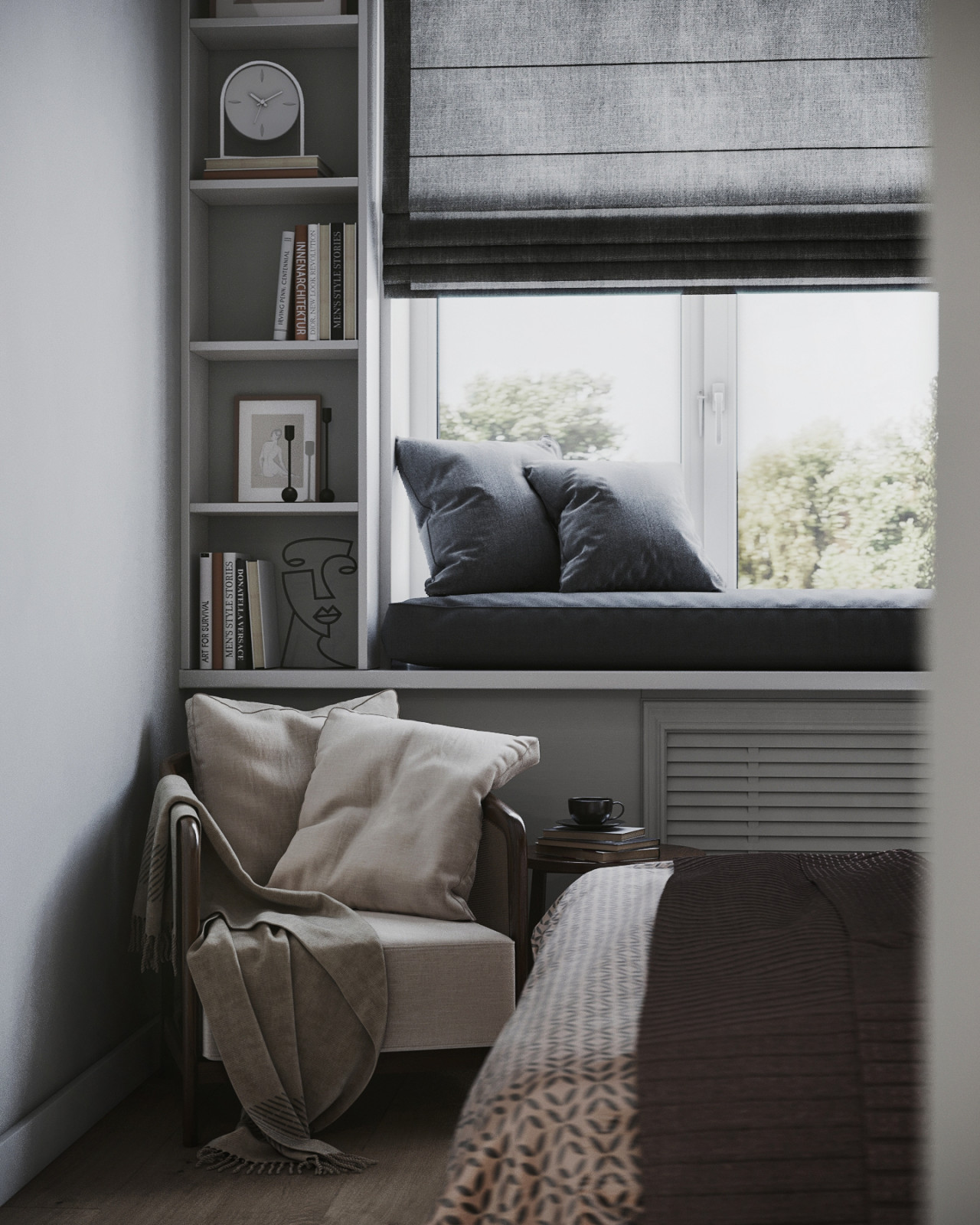 современный минимализм с нотами скандинавской лёгкости и богемного шика.