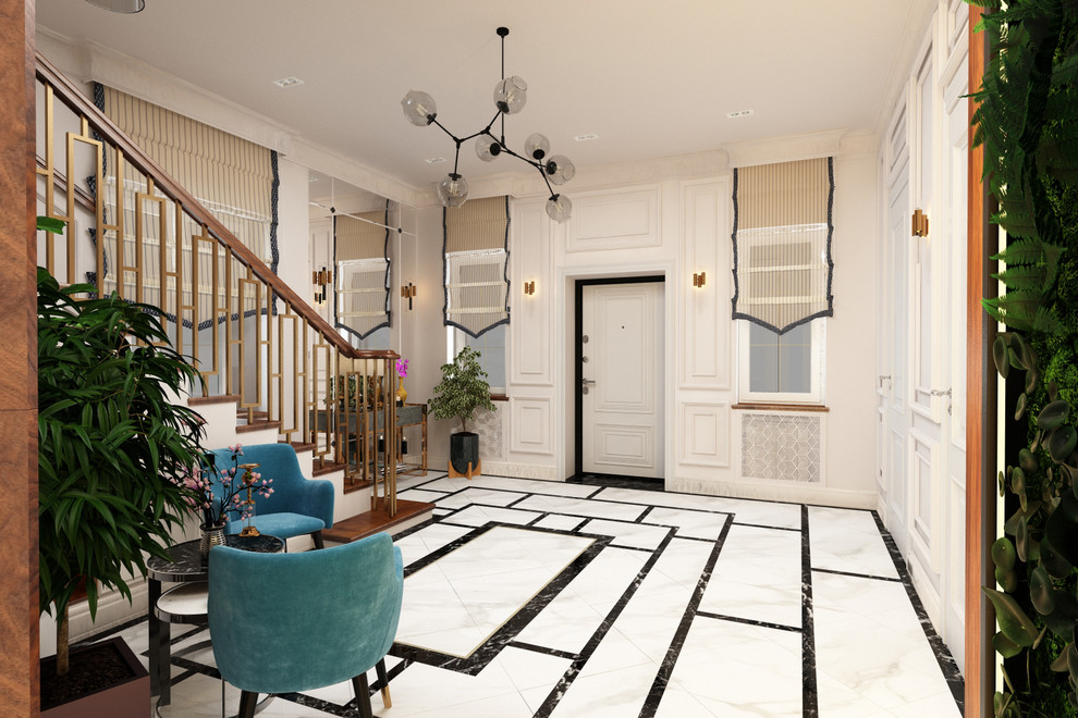 Парадный холл в коттедже