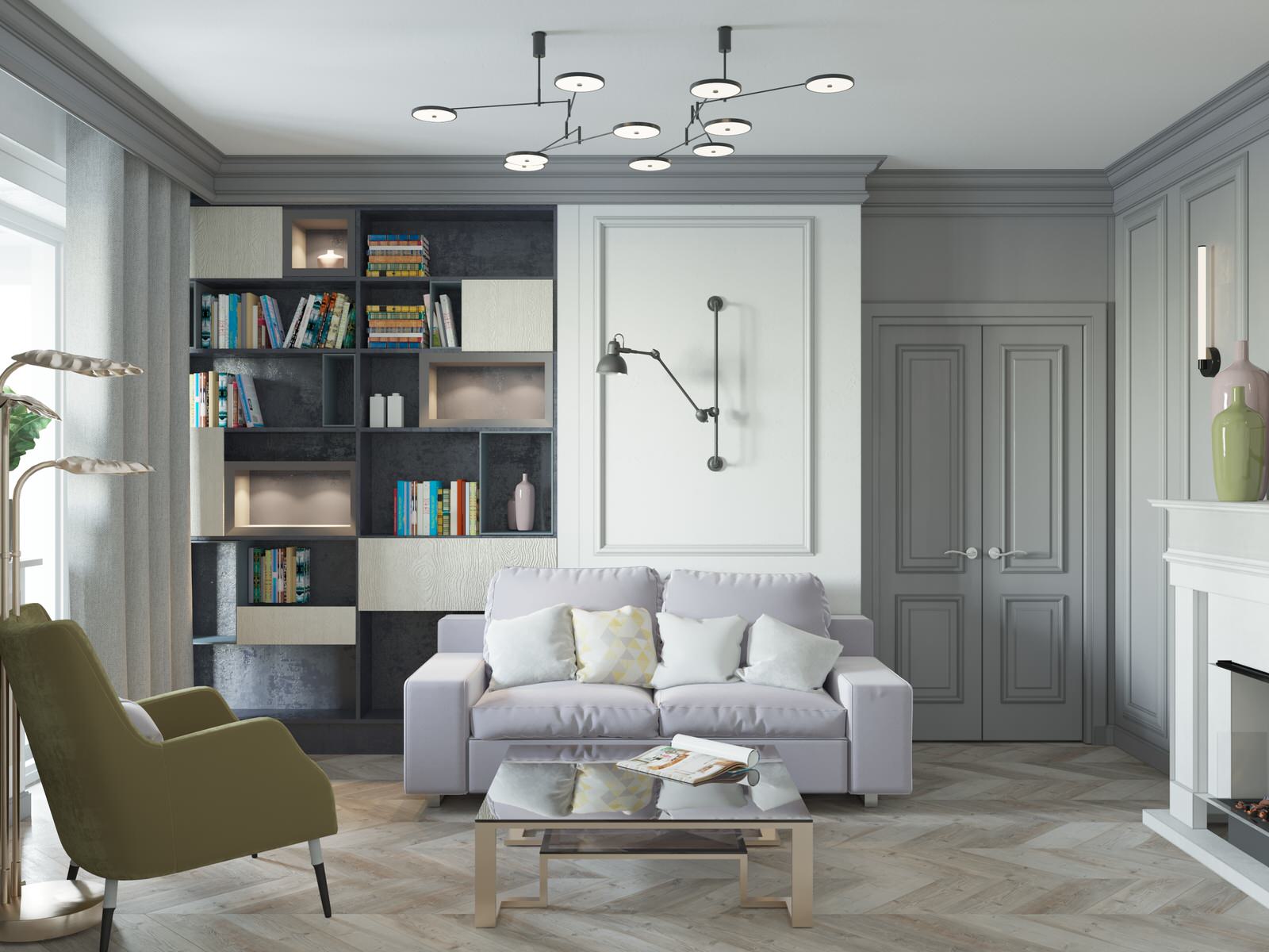 Чистый интерьер