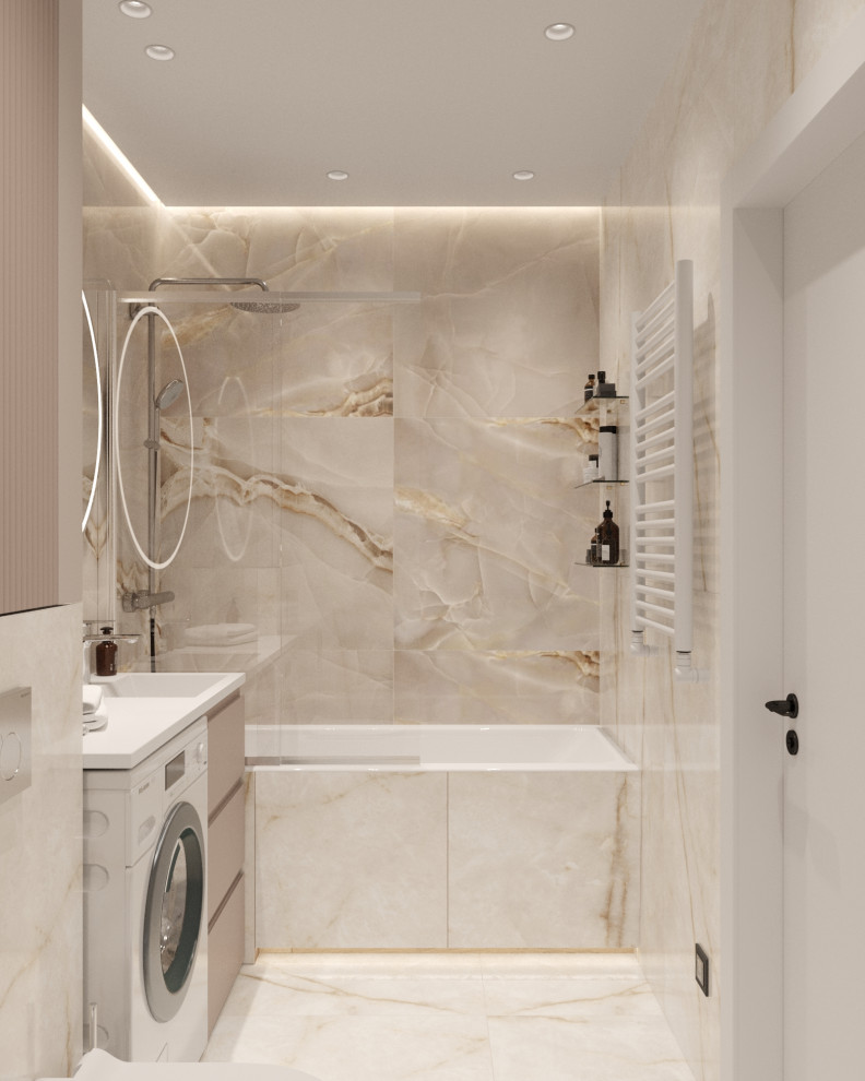 Дизайн квартиры в ЖК «Солярис» с большой лоджией