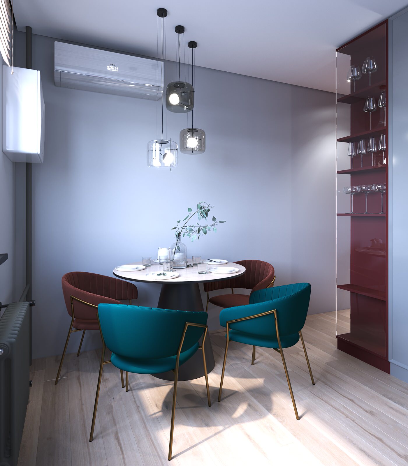 Жилая квартира для молодой семьи с ребенком, 51,64кв.м.