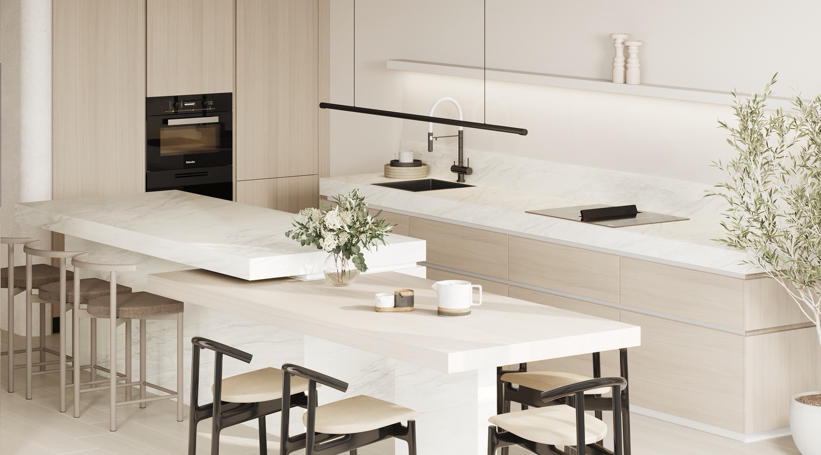 3-х комнатная квартира в ЖК "Парус"