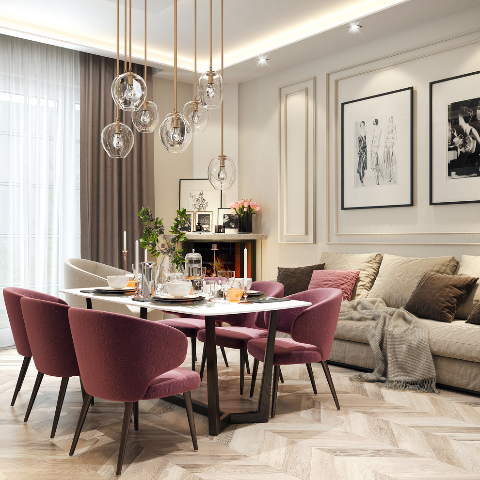 Современная классика в интерьере загородного дома