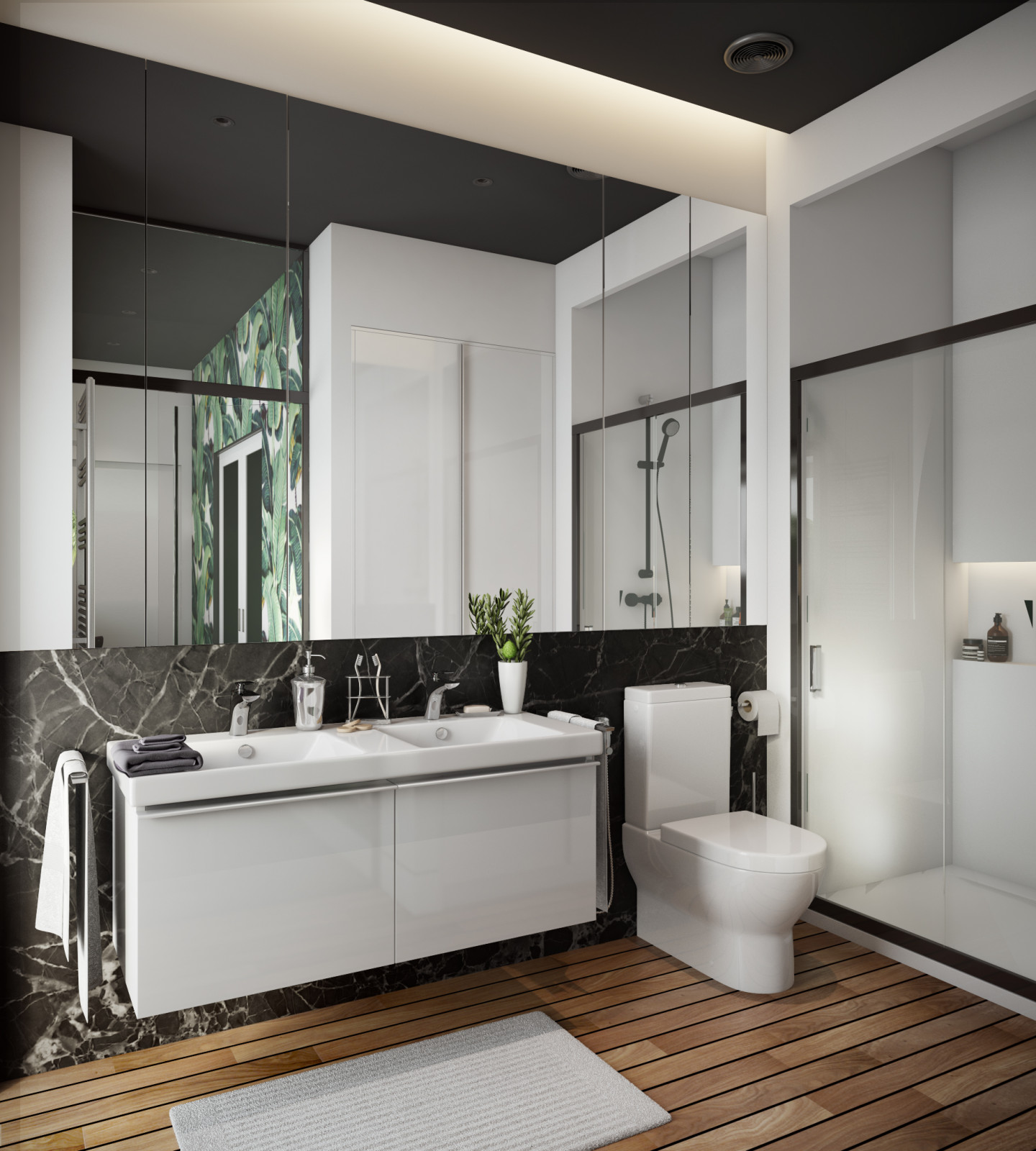 Интерьер в 160м2 ЖК Велтон парк