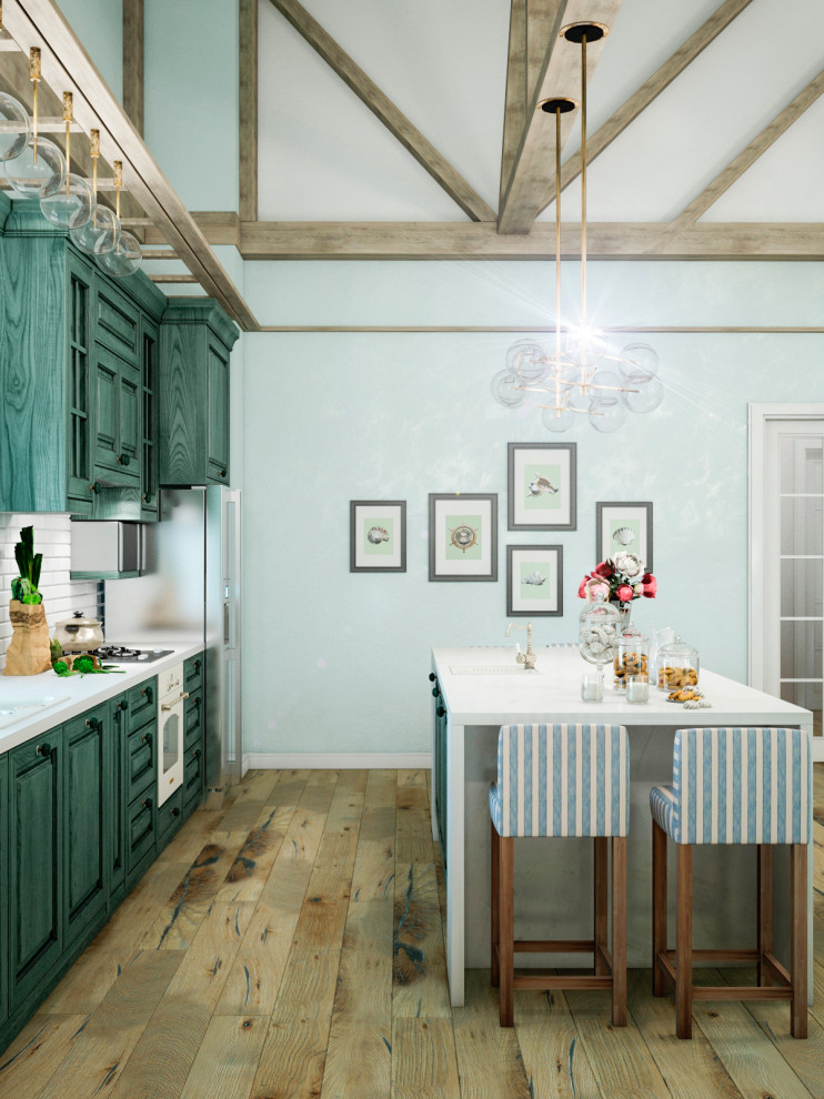 Интерьер загородного дома "Весенняя"