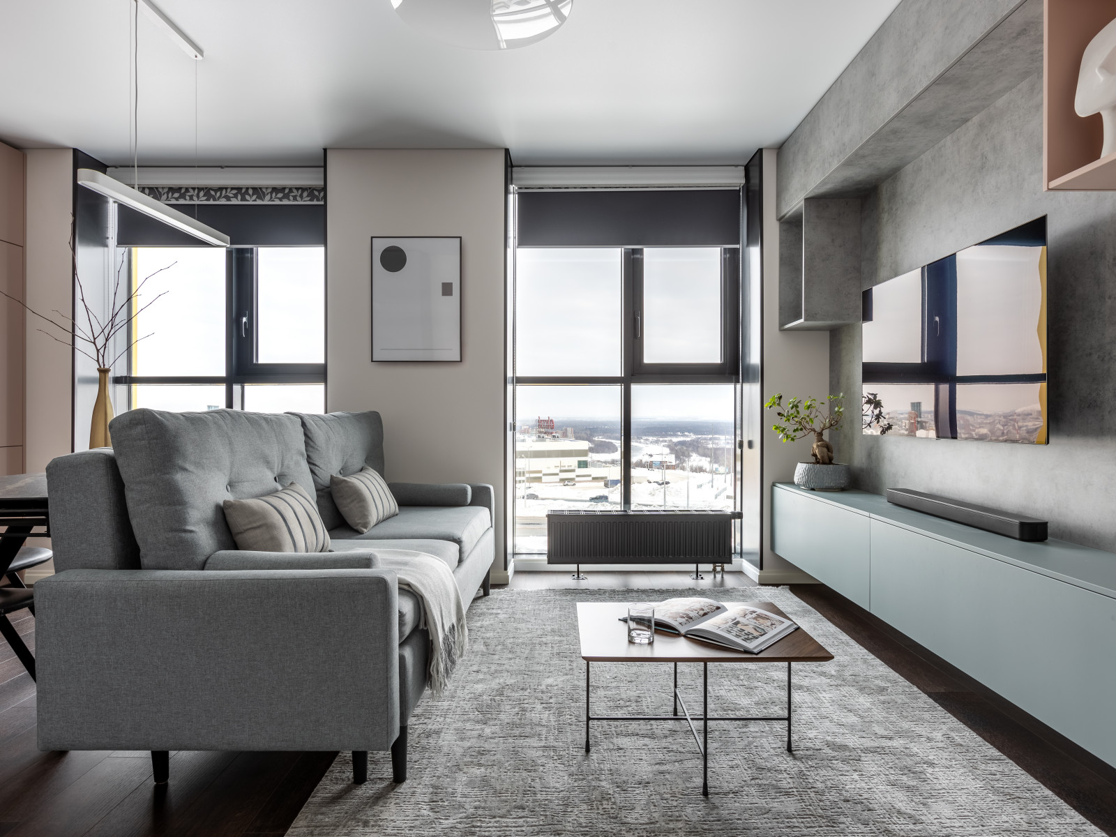 Бетон и пудра