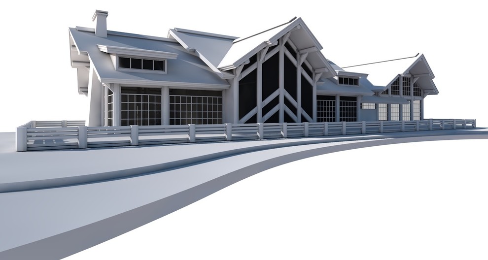 эскиз. набросок. Post&Beam