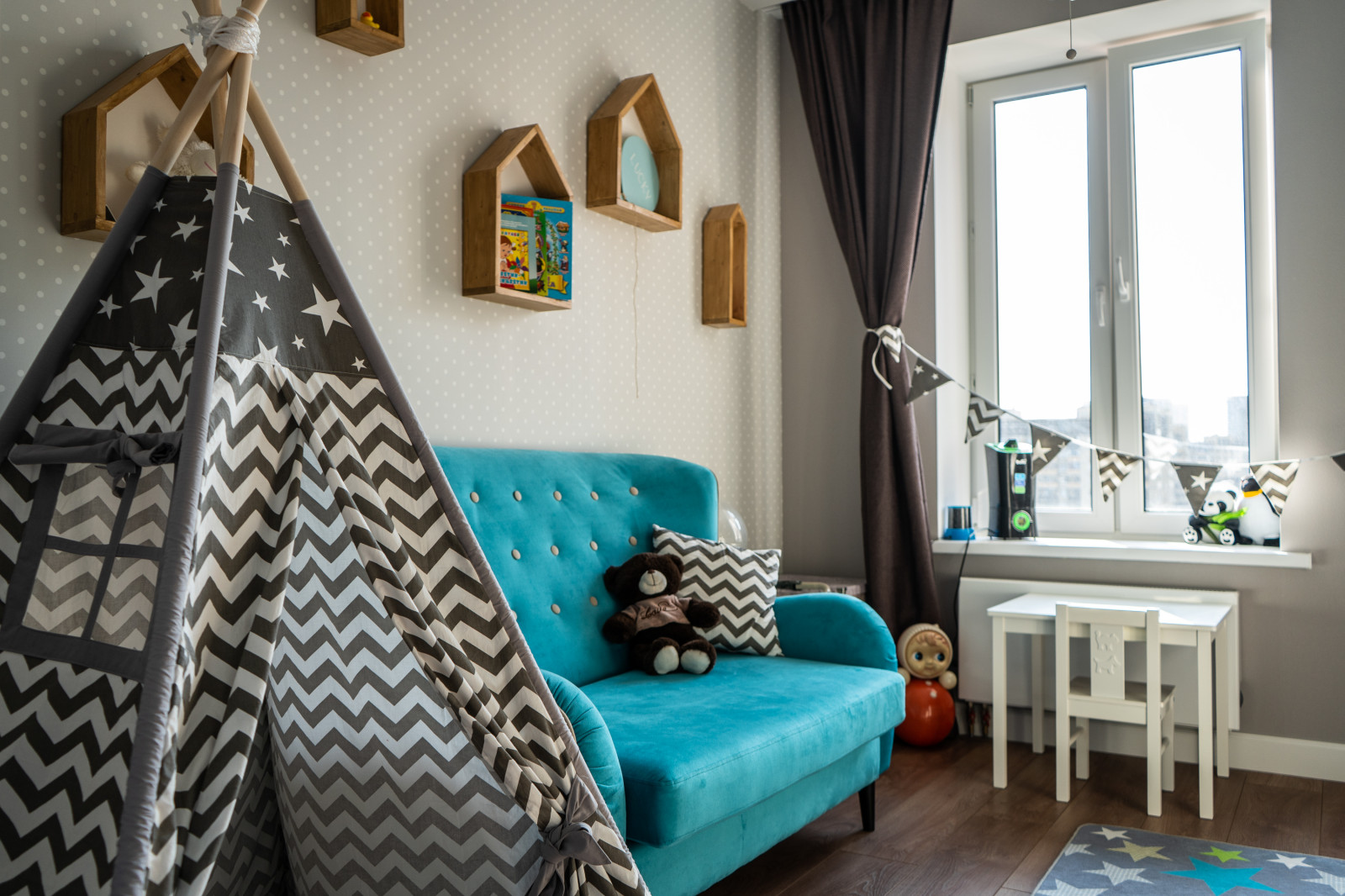 Обложка проекта: Дизайн интерьера детской для квартиры в ЖК Русский Авангард