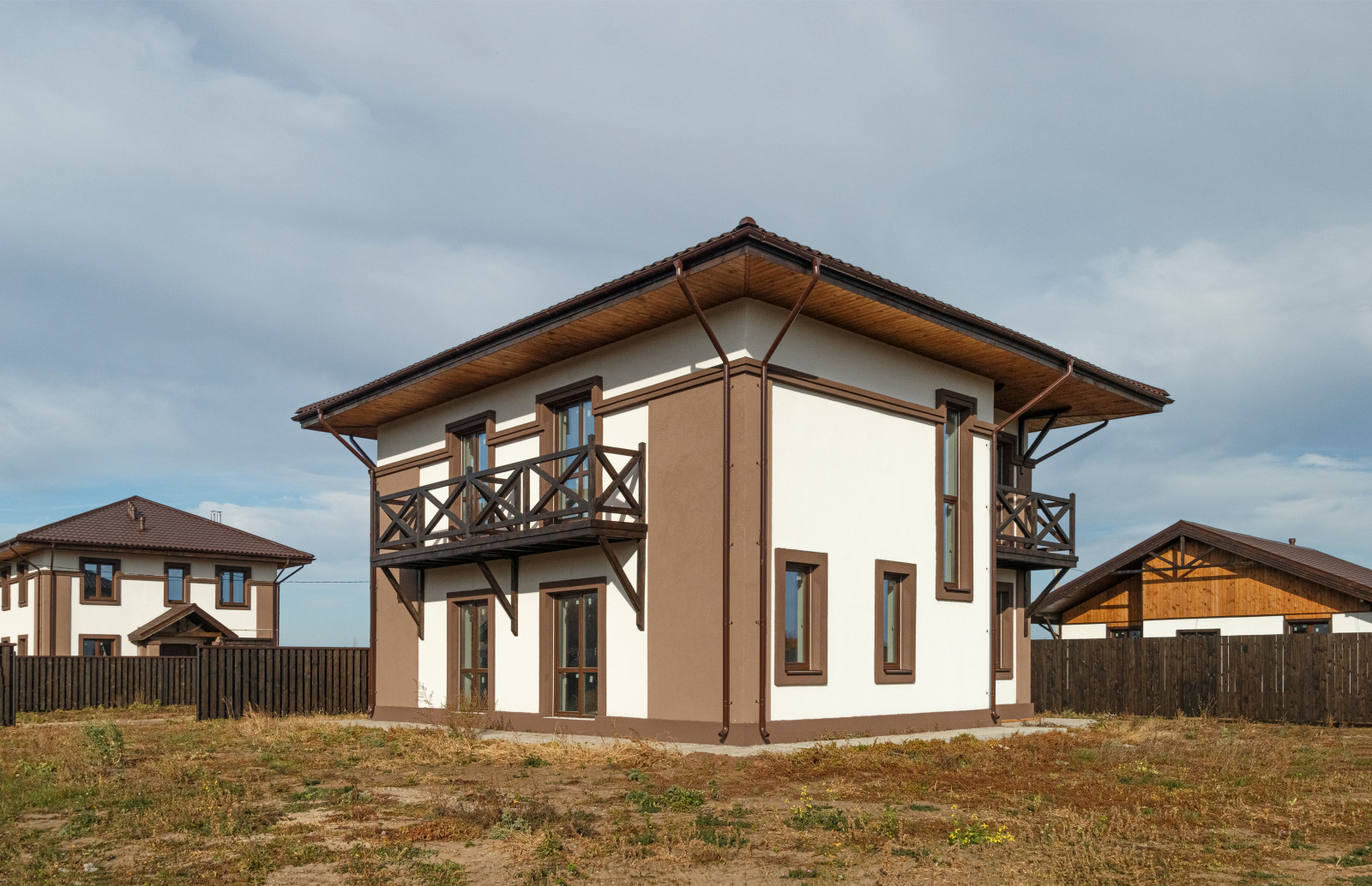 Обложка проекта: Коттеджный посёлок "Альпийский"