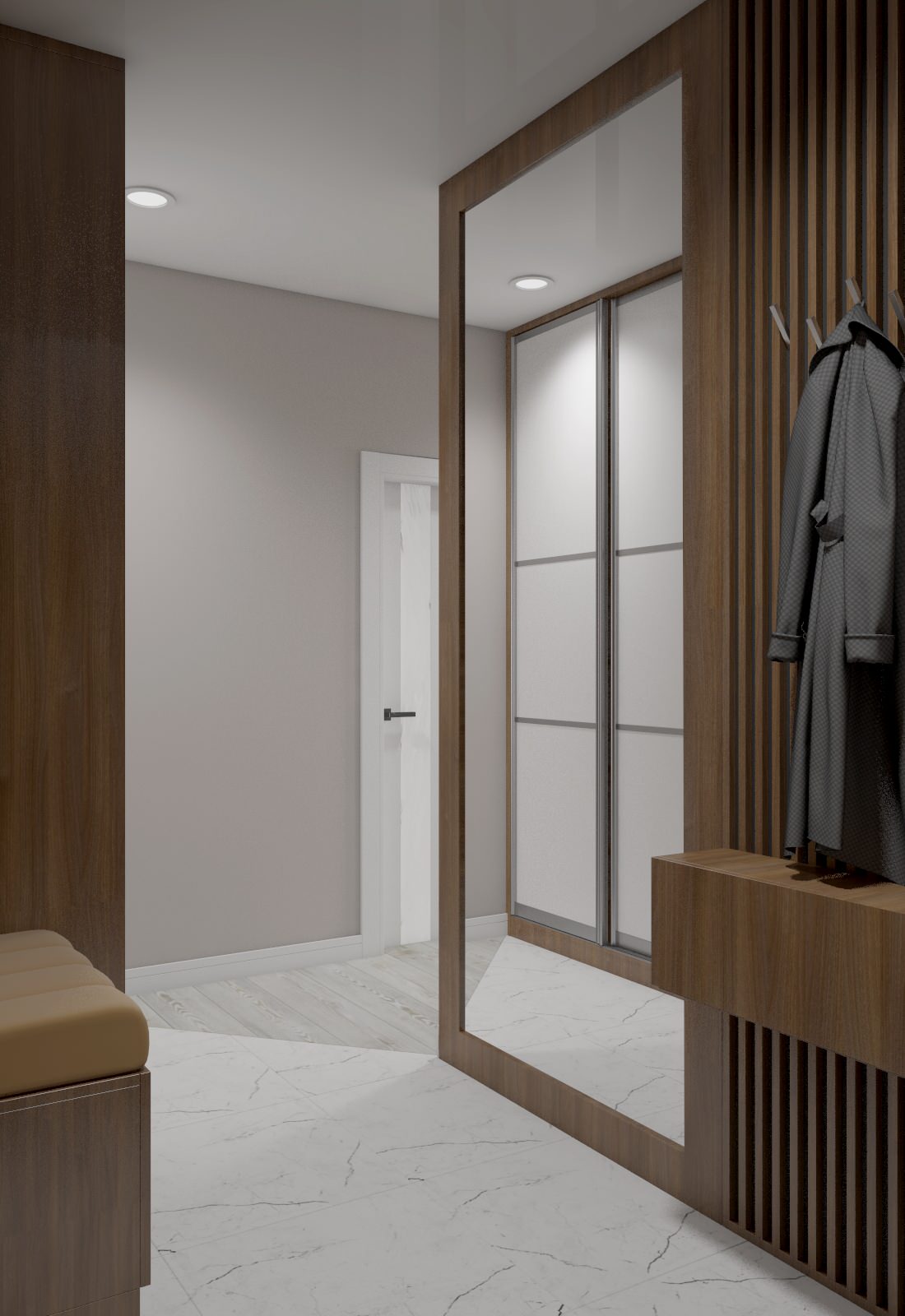 Двухкомнатная квартира в современном стиле